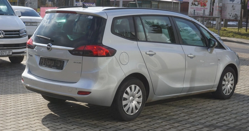 Opel Zafira cena 35500 przebieg: 152000, rok produkcji 2014 z Czerniejewo małe 497